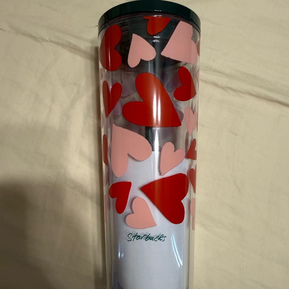 Starbucks Clear and Black Tumbler
